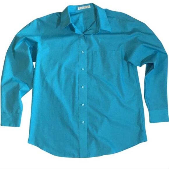 Foxcroft Women’s Dress‎ Shirt Sz 2P - Picture 1 of 5